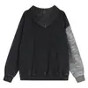 Sudadera con capucha tipo cárdigan camuflaje desgastado y lavado, personalizada para hombres y mujeres, estilo retro americano con bordado de cruz, chaqueta de moda de corte holgado