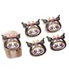 Estilo Mixto Divertido Sanrio Labubu Dibujos Animados Accesorios para Uñas Lindos Accesorios de Resina para Uñas Accesorios para Joyería DIY