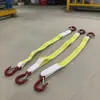 Mina de carbón soporte cuerda reflectante anticaída resistente a la corrosión a prueba de humedad conexión de soporte único correa anticaída