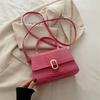 2025 Invierno Nuevo Bolso de Mano Moda Trendy Bolso Bandolera Retro Simple Bolso Cuadrado Pequeño de Mano Bajo el Brazo Bolso de Hombro