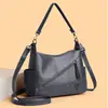 Bolso Transfronterizo para Mujer Bolso de Hombro Estilo Nuevo Simple Moda Sentido de Alta Gama Bolso Cuadrado Pequeño Estilo Coreano Moderno Cuero PU Suave Bolso Cruzado