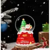 Bola de Nieve Automática Bola de Cristal Decoración del Hogar Carrusel Caja de Música, Exquisita Caja de Música como Regalo de Cumpleaños para Niños