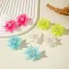 Joyería de Exportación Europea y Americana, Pendientes de Resina Tridimensionales Frescos y Dulces de Dopamina a la Moda, Pendientes de Flor Hechos a Mano