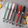 Pinzas de Silicona para Alimentos Xuanjun de 7 Pulgadas, 9 Pulgadas, 12 Pulgadas, Pinzas Multifuncionales para Barbacoa, Antideslizantes, Resistentes a la Temperatura, Diseño Antiescaldamiento para Buffet