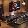Soporte para Monitor de Computadora de Escritorio, Estante de Almacenamiento, Organizador de Escritorio, Soporte Extendido para Laptop, Sala de E-Sports
