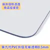 Tapete de Mesa Transparente de PVC Macio, Tapete de Cozinha à Prova de Óleo e Manchas, Tapete de Mesa de Centro, Tapete de Mesa de Escritório, Resistente ao Desgaste, Toalha de Mesa de Cristal Lavável