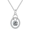 Collar Transfronterizo Europeo y Americano de Plata de Ley S925 con Doce Piedras de Nacimiento para Mujer, Cadena de Clavícula Versátil con Colgante de Diseño de Nicho para Amazon