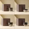 Juego de Tazas de Té de Arcilla Negra Arena Púrpura Chapado en Plata, Taza Maestra de Cerámica, Taza Personal de Gama Alta para Té, Taza de Degustación de Té, Juego de Té Kung Fu