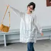 Conjunto de Primavera y Otoño para Niñas 2026 Nuevo Vestido Camisa Largo Estilo Coreano Dulce para Niñas Mayores Combinado con Jeans