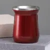 Copo de Café para Viagem ao Ar Livre de Aço Inoxidável 304 Camada Dupla Copo Criativo Madai Copo de Cerveja a Vácuo Copo para Beber Copo de Sopa