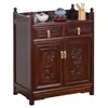 Gabinete de té gabinete de agua para té gabinete de almacenamiento de madera maciza estante para sala de estar gabinete lateral de sofá aparador pequeño gabinete de vino gabinete lateral de mesa de té
