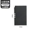Cuaderno de negocios A5 piel de oveja retro cuero suave empresas pueden añadir LOGO oficina A6 diario de trabajo