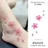 Pegatinas de Tatuaje Coloridas de Loto, Carpa, Buena Suerte y Fortuna, Impermeables y de Larga Duración, para Clavícula y Tobillo, Pegatinas de Alto Valor para Cubrir Cicatrices de Flor de Cerezo