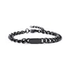 Pulsera Metálica Tricolor de Nuevo Estilo, Simple y Versátil, con Cadena de Extensión, Unisex, Soporta Grabado y Personalización