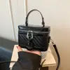 Bolsa de mão de alta qualidade transfronteiriça, modelo 2026, grande capacidade, casual, moderna, versátil, adequada para o trabalho, bolsa quadrada pequena de ombro e transversal