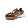 Zapatos de Entrenamiento Alemanes de Cuero Genuino con Suela Gruesa para Mujer, Nuevo Estilo Primavera 2026 Zapatos Casuales que Aumentan la Altura, Zapatos Deportivos, Zapatos Versátiles para Mujer