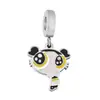 Dibujo Animado Creativo Personalidad Halloween Cuentas Navidad Noche Llorando Calavera Jack Sally Navidad Divertido Acero de Titanio Colgante