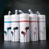 Novos Fones de Ouvido Criativos de Metal com Furo Redondo
