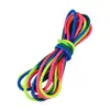 Suministro en Stock del Fabricante Original de Cuerda Redonda Trenzada de Nylon Arcoíris Colorida Correa para Mascotas con Especificaciones Completas