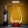 Decantador de Cristal Europeo para Hogar con Asa Sin Plomo Dispensador de Vino Tinto en Forma de U Varios Juego de Frascos Venta al por Mayor