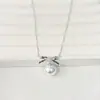 Collar de Perlas con Lazo Dulce para Mujer, Diseño de Lujo Ligero, Cadena de Perlas de Moda para Clavícula, Aretes y Accesorios de Cuello Estilo Francés al por Mayor