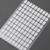 Fita Dupla Face Transparente para Nail Art, Tiras de Exposição para Tips de Unha, Adesivo Forte, Acrílico Sem Marcas, Alta Transparência, Atacado