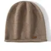 Touca de Casal Super na Moda~ Chapéu de Tricô 100% Caxemira Pura Consinee, Chapéu de Pescador Fashionável para Homens e Mulheres
