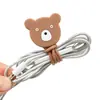 Enrollador de Cable de Silicona Estilo Dibujos Animados Transfronterizo Portátil para Viajes al Aire Libre Organizador de Cables de Teléfono Móvil Auriculares Cable de Datos Venta al por Mayor