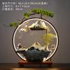 Decoración de fuente de agua corriente estilo chino, fuente de la suerte, incienso de reflujo, cerámica, escritorio, Oficina, Zen, sala de estar, regalo de inauguración