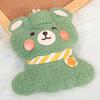 Bolsa de agua caliente de inyección de agua de peluche de dibujos animados de invierno, mini peluche portátil de terciopelo, calentador de manos para estudiantes, lindo y cálido bebé.