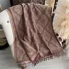 Xale retro estilo étnico com estampa paisley, espessado e quente para outono e inverno, capa moderna para viagens em Xinjiang