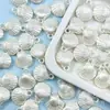 Colgante de concha de color perla artificial acrílica con agujeros, cuentas perforadas de color concha de estrella de mar y caracola para accesorios de joyería DIY