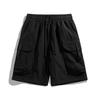 Pantalones Cortos de Trabajo para Hombre Verano Secado Rápido Estilo Americano Marca de Moda Holgados Rectos Pantalones de Playa Casuales Pantalones de Baloncesto