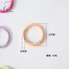Anel Mabe colorido 33mm com revestimento UV argola mola chaveiro acessório DIY material de decoração fivela de conexão para bolsa