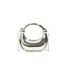 Bolsa Acrílica Fashion Cor Doce 2025 Verão Nova Moda Europeia e Americana Bolsa de Jantar de Corrente Mensageiro Bolsa Feminina