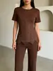 Top de encaje con diseño transfronterizo europeo y americano, de nicho, que ciñe la cintura, Nuevo para la primavera 2026, Sexy, de deseo puro, Versátil, Camiseta para mujer