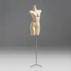 Maniquí de Lencería de Medio Cuerpo para Exhibición en Escaparate de Tienda de Ropa Interior para Hombres y Mujeres, Soporte de Modelo para Trajes de Baño y Sujetadores