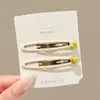Nuevos Pasadores de Pelo Dopamina Crema 2026 para Mujeres, Lindos y Juveniles, Pinzas de Pato sin Marca, Pinzas BB para Flequillo Lateral, Accesorios para el Cabello
