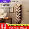 Librero de Madera Maciza Creativo con Forma de Árbol de Pie Estante de Almacenamiento para el Hogar Sala de Estar Esquinero Librero Gabinete de Almacenamiento para Niños