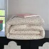 Celing Exports Manta Tejida de Algodón Lavable Oscura Frijol Otoño e Invierno Suave y Cera Nube Tejida Coreana Doble 2
