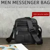 Amazon Venta Caliente Bolso de Cuero Genuino para Hombre Bolso Cruzado de Hombro Casual de Moda Bolso Barato para Hombre Venta al por Mayor de Fábrica