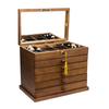 Caja de Joyería de Madera Maciza Multicapa Antigua con Cerradura Estilo Chino de Madera Retro Princesa Estilo Europeo Caja de Almacenamiento de Joyería Caja de Joyería
