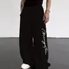 2026 Nuevos Pantalones Casuales Retro Americanos para Hombres y Mujeres, Verano Súper Populares de Corte Holgado, Adelgazantes, Pantalones Deportivos de Pierna Ancha de Gama Alta