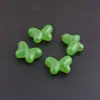 Esmalte de imitación jade de imitación accesorios de joyería colgante de calabaza cuentas de calabaza lirio semilla de loto de loto collar pulsera diy venta al por mayor