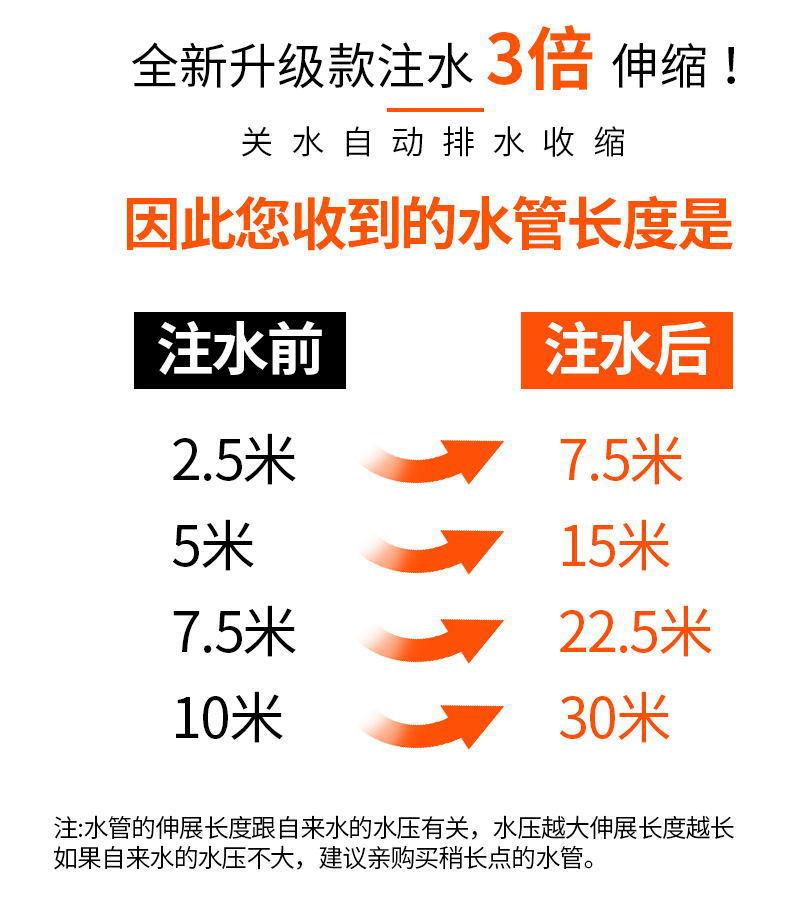 美标合金伸缩花洒套装