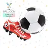 Globos de Papel de Aluminio Nuevos con Temática de la Copa del Mundo, Trofeo de Pie, Zapatos de Fútbol, Suministros y Accesorios para Decoración de Fiestas