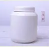 Botella de Miel 3kg Olla Recta Grande Olla de Cerámica Sellada Olla Cuadrada para Ungüentos Olla para Almacenamiento de Alimentos Tetera Grande
