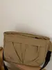 Bolsa de Tela Gran Capacidad Bolsa para Empanadas Bolso Cruzado Primavera 2026 Nuevo Color Sólido Casual Ligero Estilo Deportivo Bolso de Hombro de Moda