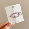 Pinzas para el pelo de cuero con forma de estrella y nube para niñas, Pinzas Bb dulces y geniales para flequillo y cabello lateral, Accesorios para el pelo para niñas