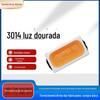Weichen Optoelectronics Lâmpada LED SMD 3014 Contas de Luz Âmbar Dourado Fio Dourado Suporte de Cobre Fonte de Luz para Carro